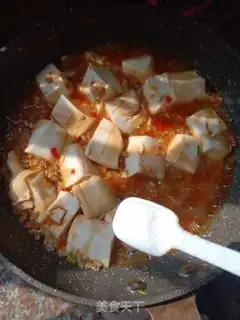 Make Spicy tofu step 5