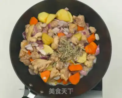 Make Curry chicken step 6