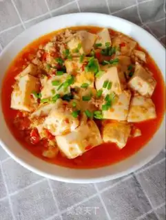 Make Spicy tofu step 6