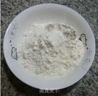 Make White sesame spleen step 0