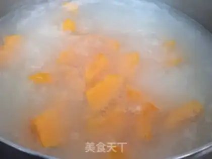 Make Pumpkin porridge step 4