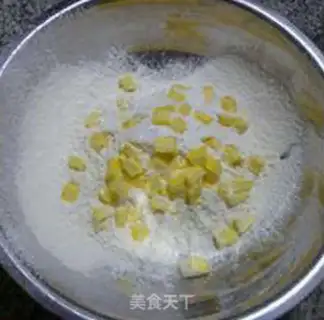 Make White sesame spleen step 5