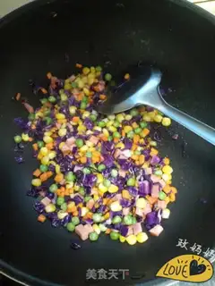 Make Five-colored rice step 8