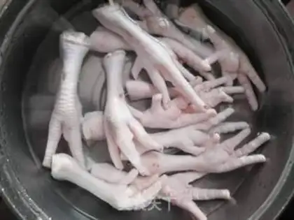 Make Sour chicken claws step 2