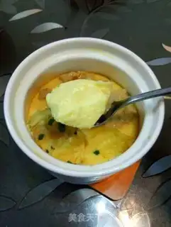 Make Meat and steamed eggs step 9