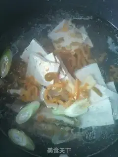 Make Spicy tofu soup step 2