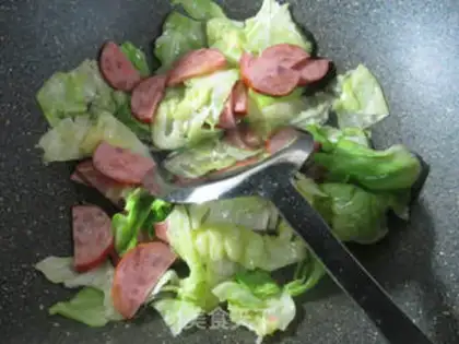 Make Elbow ham and cabbage step 5