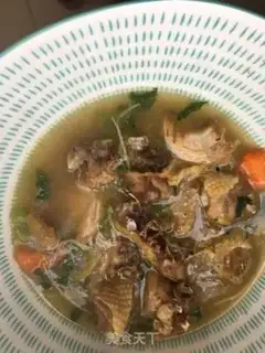 Make Chicken soup and vegetables step 8