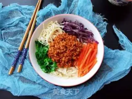 Make Five-coloured noodles step 13