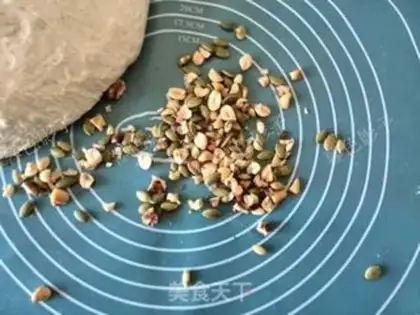 Make Salty nut bread step 2