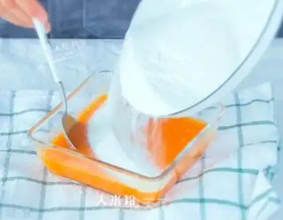 Make Carrot rice cake step 1