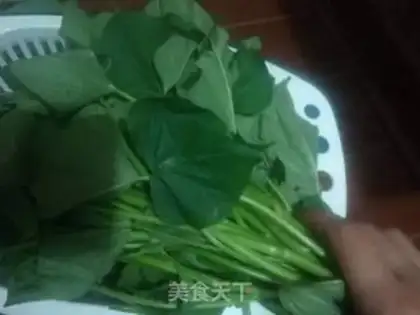 Make Red potato leaf nest step 0