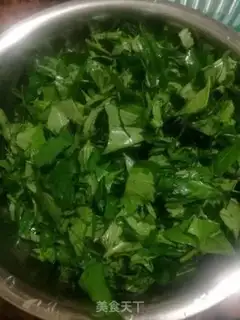 Make Red potato leaf nest step 1