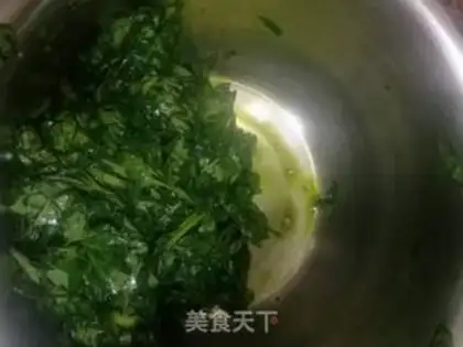 Make Red potato leaf nest step 2