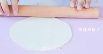 Make An egg roll with a pickle step 6