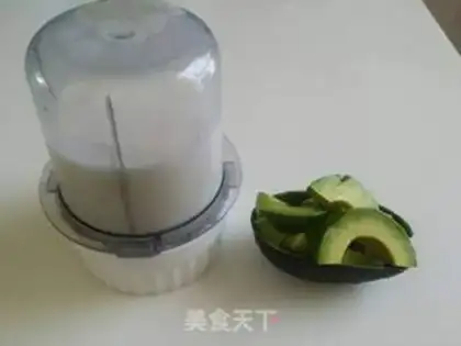Make Cream shake step 1