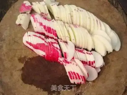 Make Godmother made radish step 1