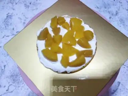 Make A flower birthday cake step 12