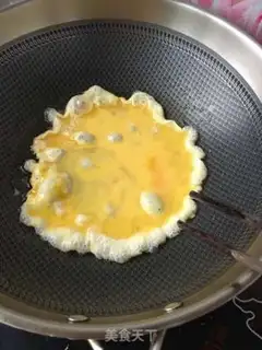 Make Pumpkin fried eggs step 7