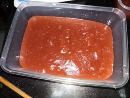 Make A mountain cake step 9