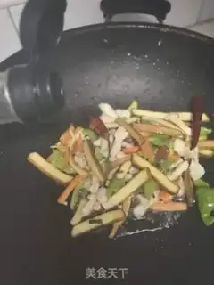 Make Chicken tofu dry step 4