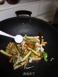 Make Chicken tofu dry step 5