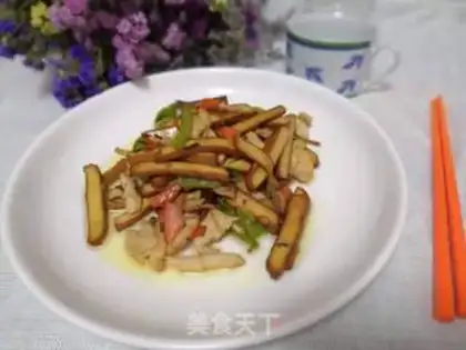 Make Chicken tofu dry step 7