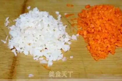 Make Carrot omelet step 2