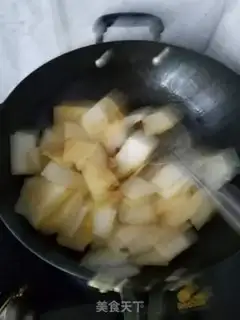 Make Soy shrimp melons step 2