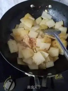 Make Soy shrimp melons step 3