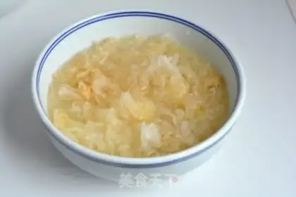 Make Peach gel, silver sap, rice step 3