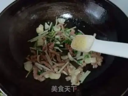 Make Celery lilies step 8