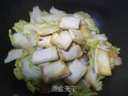 Make A casserole, bean curd step 12