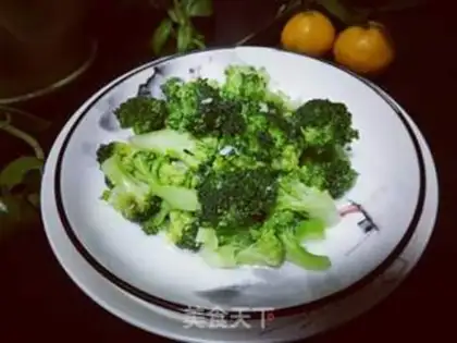Make Garlic broccoli step 12