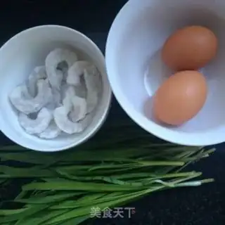 Make Shrimp fried eggs step 0