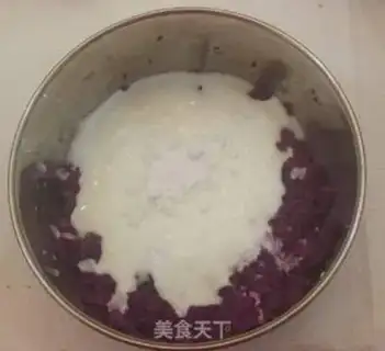 Make Potato mousse cake step 4