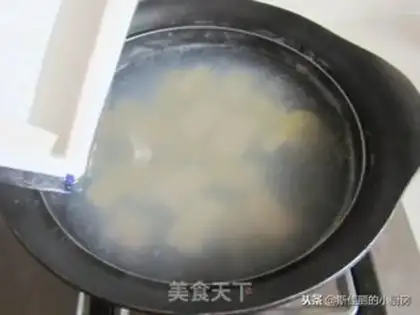 Make Toad tofu soup step 5