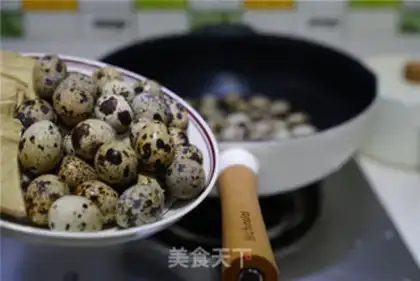 Make Quail egg dry step 2