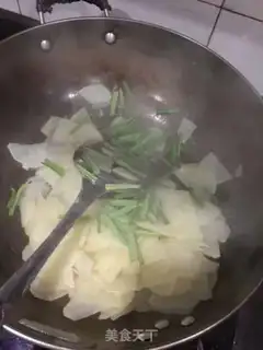Make Clear the potato chips step 2