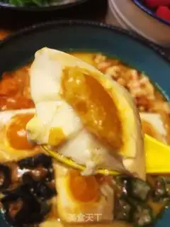Make Golden bean tofu step 7