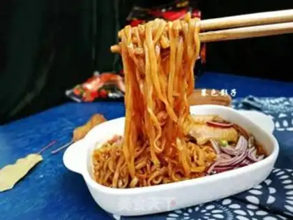 Make Chicken wing noodles step 7