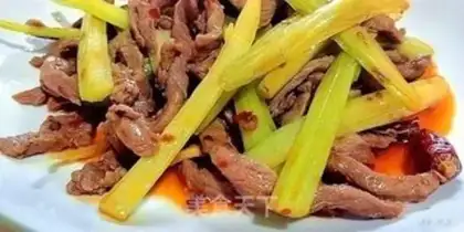 Make Celery beef step 8