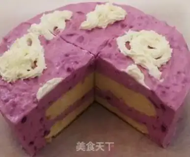 Make Potato mousse cake step 16