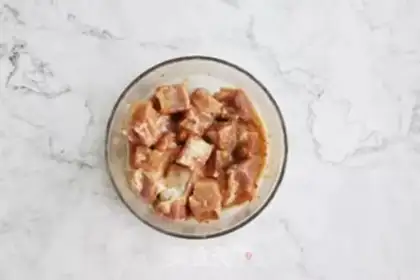 Make The veggie plum sauce step 3