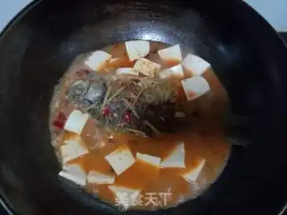 Make Spicy tofu fish step 8