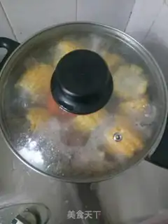 Make Carrot corn ribs soup step 4