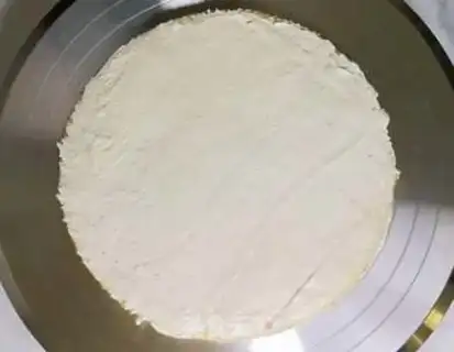 Make Gradual Color Float Cake step 7