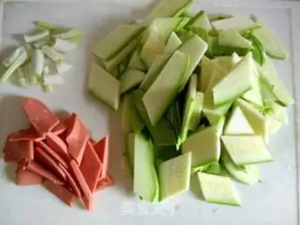 Make The ham and the spic step 0
