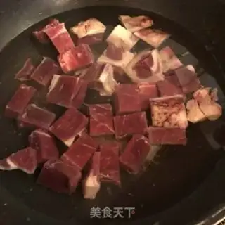 Make Beef radish step 1