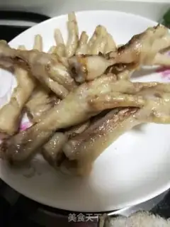 Make Tiger chicken claws step 1